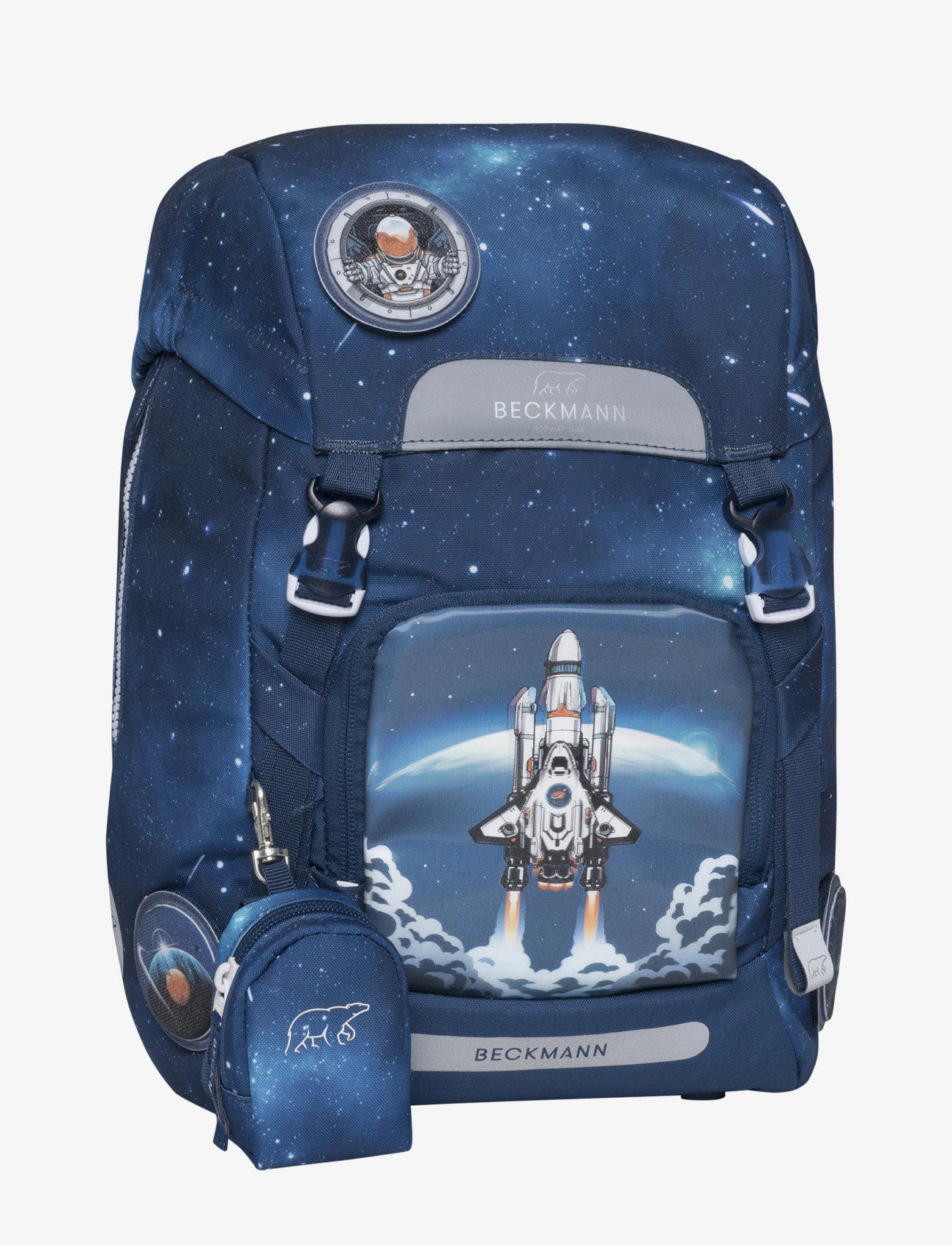 Beckmann Norway - Classic 22L - Space Mission - schultaschen - blue - 1