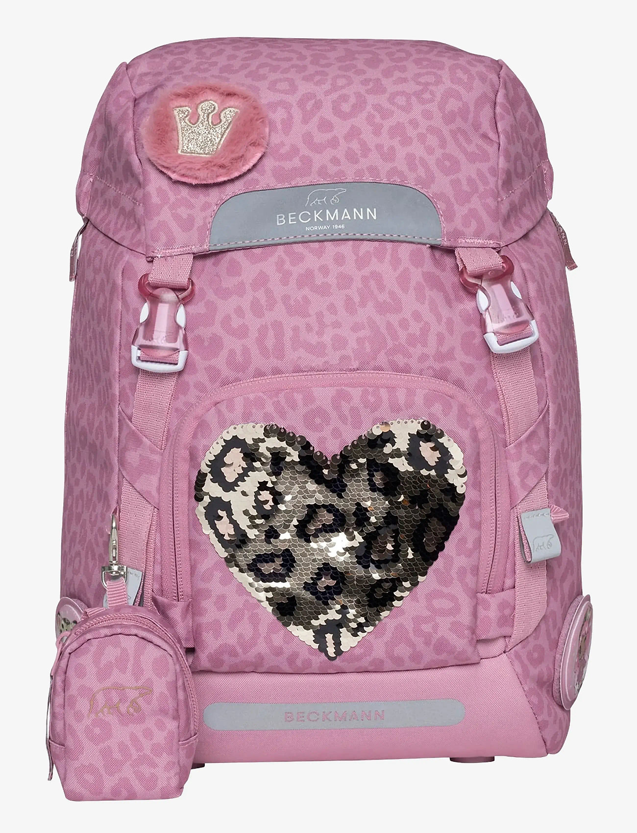 Beckmann Norway - Classic 22L - Furry - koolikotid - pink - 1