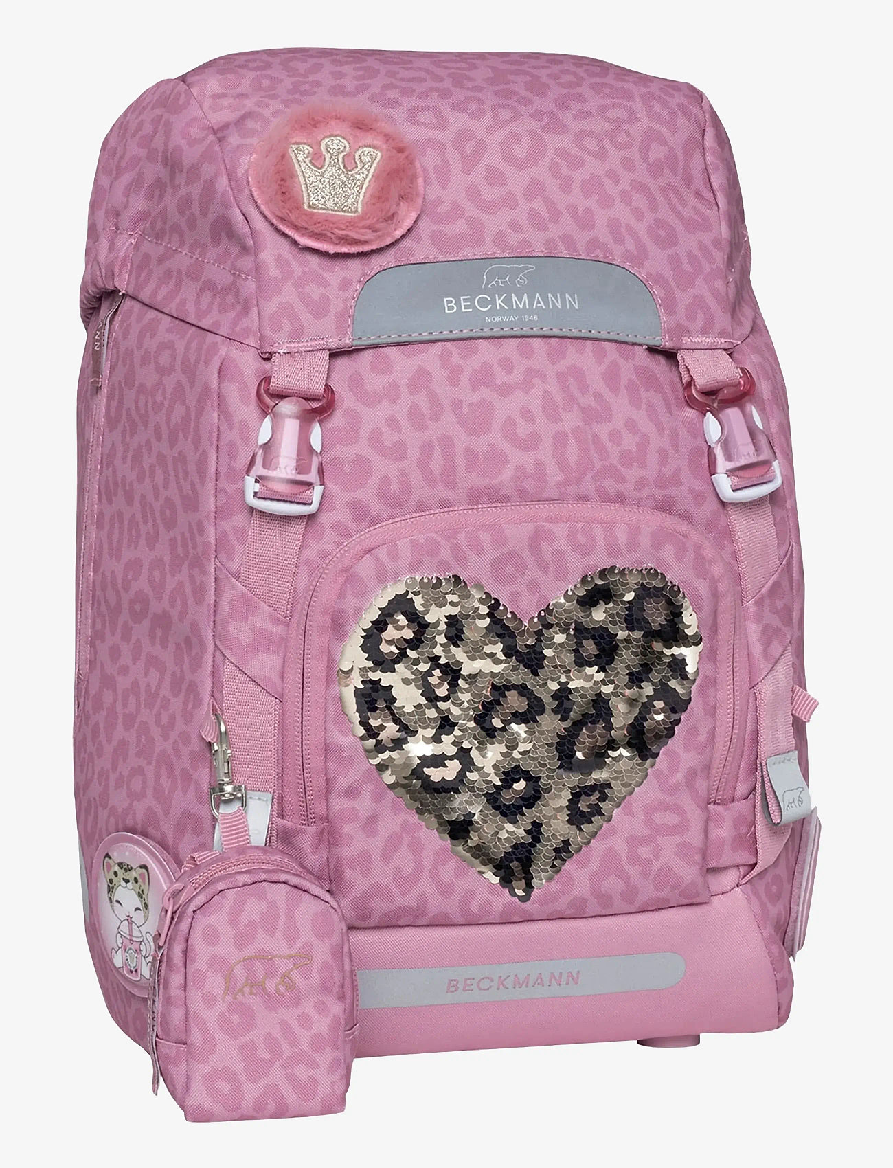 Beckmann Norway - Classic 22L - Furry - koolikotid - pink - 5