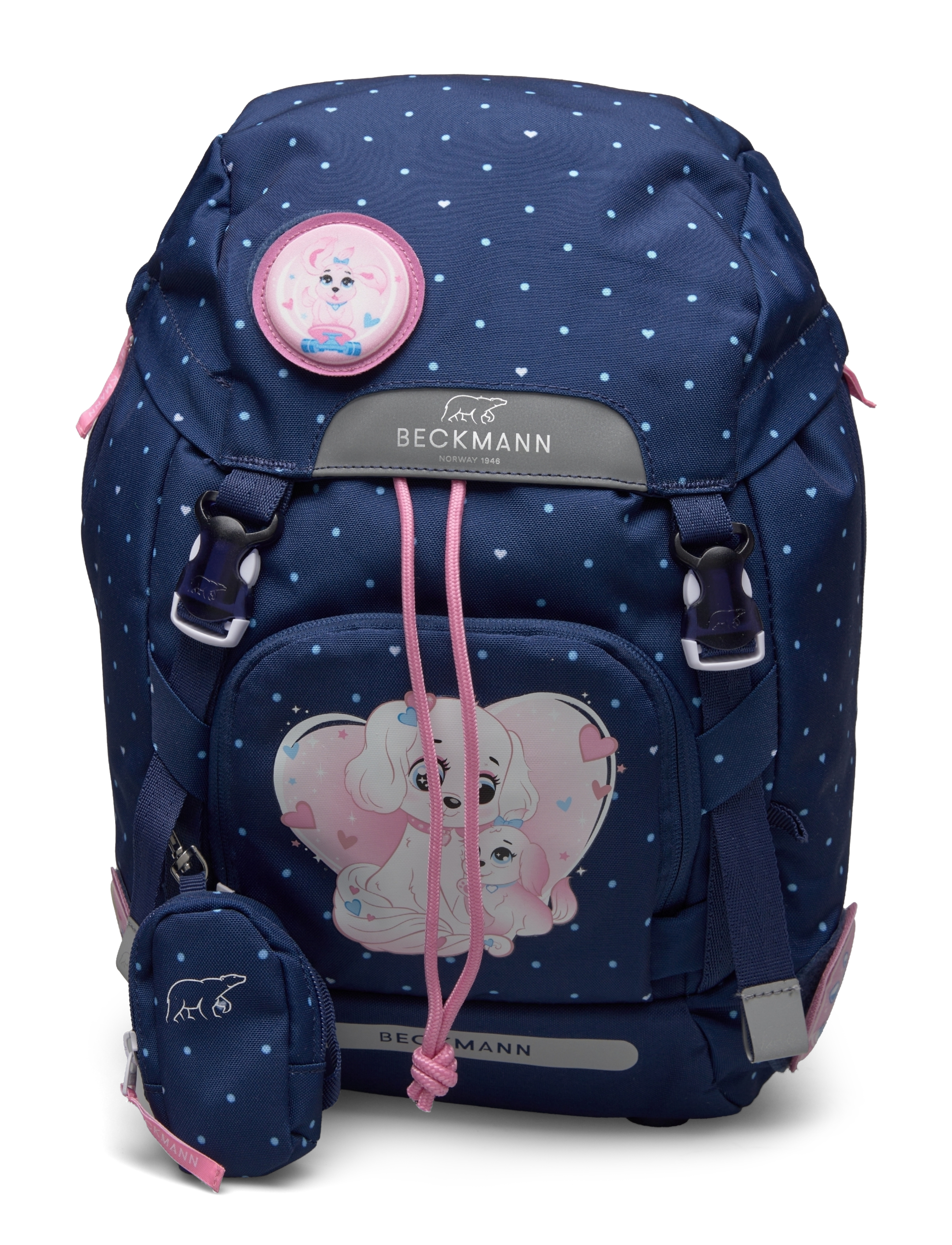Beckmann Norway Classic 22L - Pet Friends Blue - Kotid - BLUE / blue