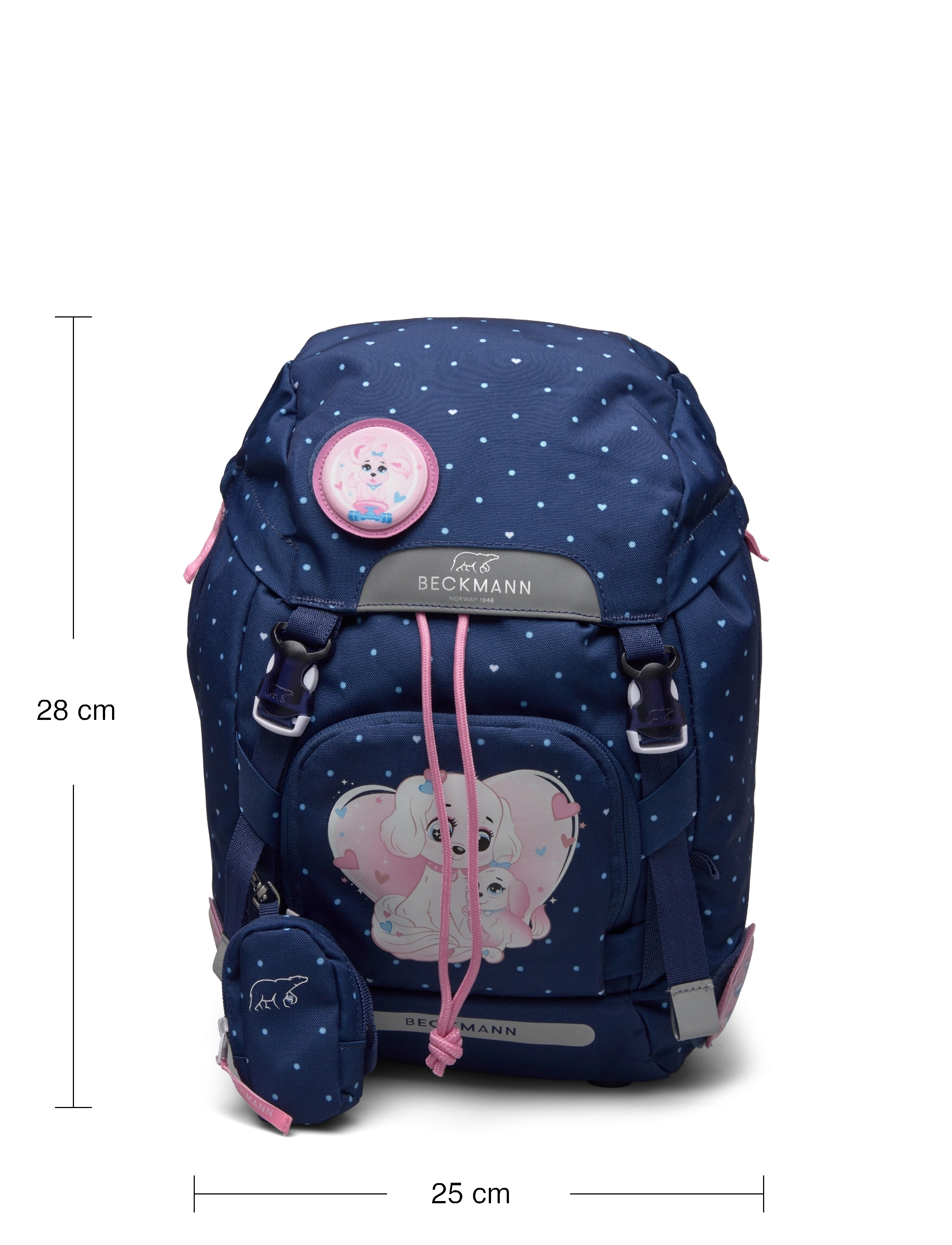 Beckmann Norway - Classic 22L - Pet Friends Blue - sacs d'école - blue - 5