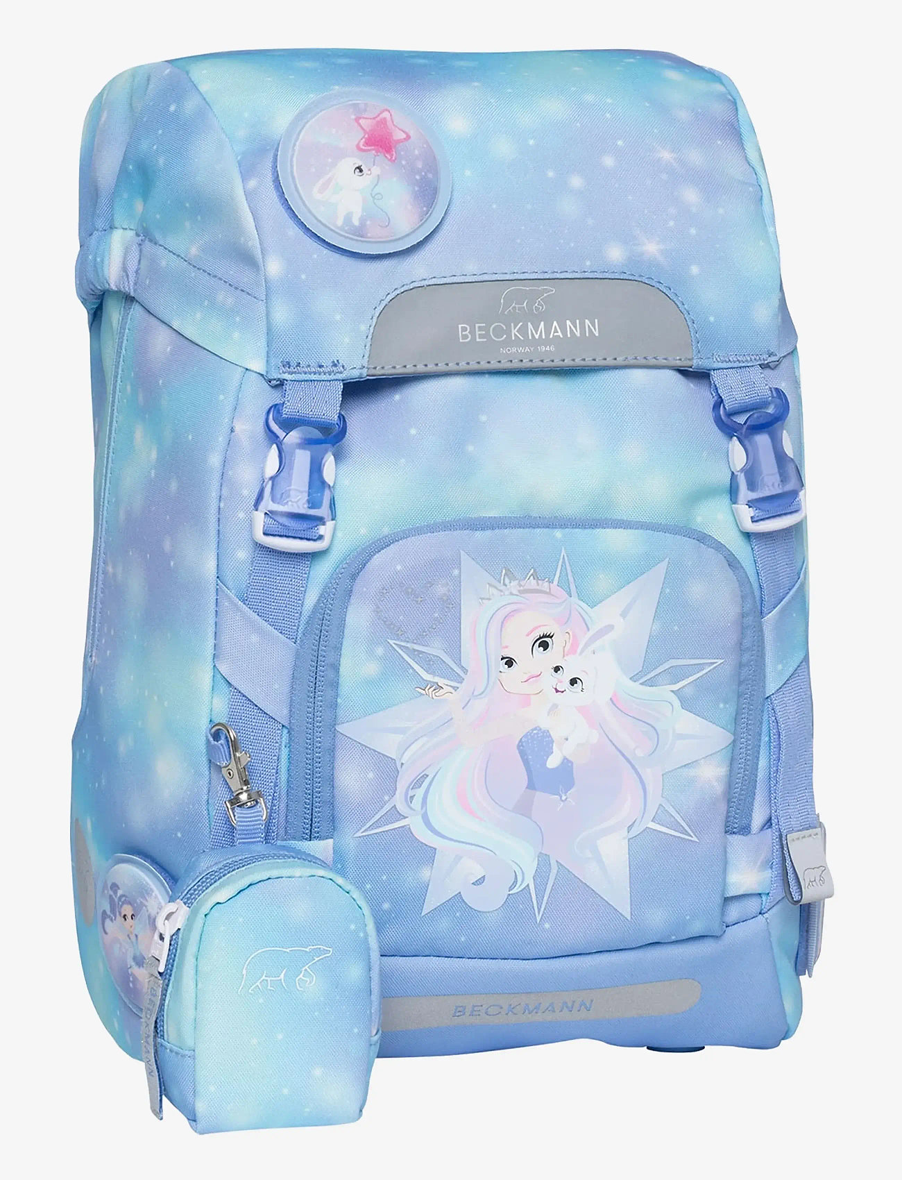 Beckmann Norway - Classic 22L - Star Princess - skolväskor - blue - 3