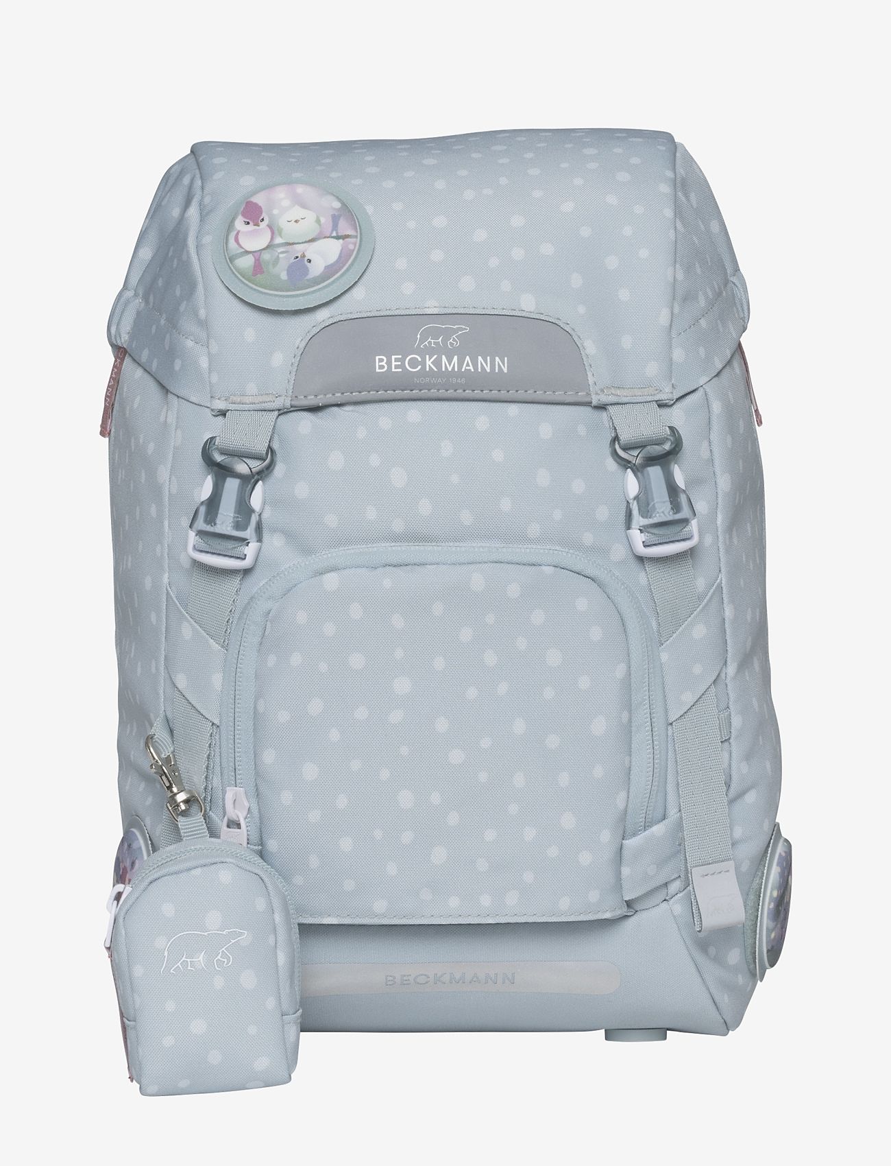 Beckmann Norway - Classic, Forest Deer Dusty Mint - school bags - forest deer dusty mint - 2