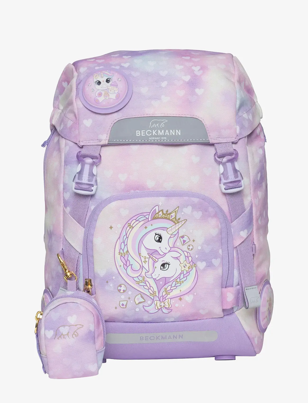 Beckmann Norway - Classic, Unicorn Princess Purple - schultaschen - unicorn princess purple - 0