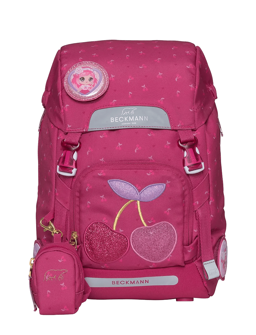 Beckmann Norway - Classic, Cherry - skoletasker - cherry - 0