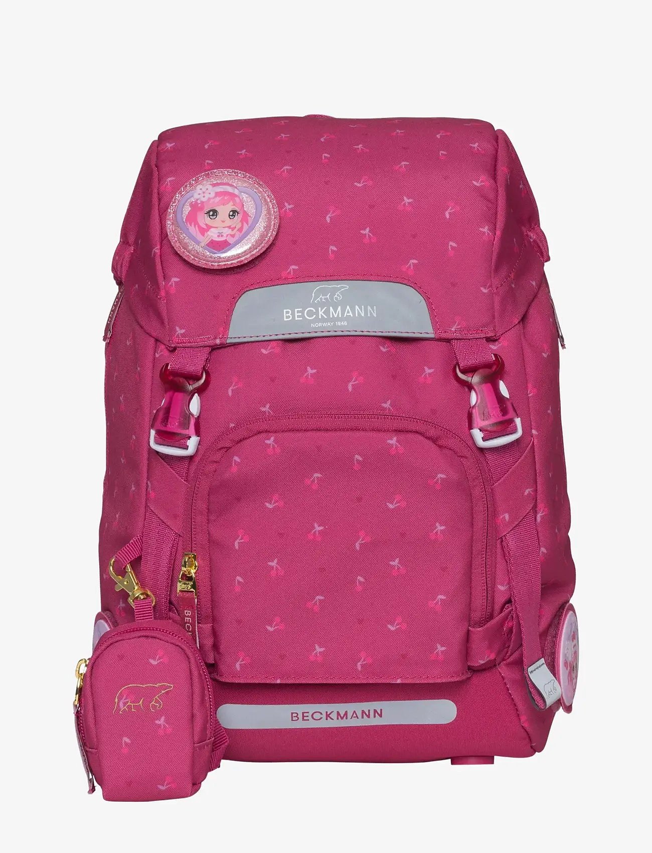 Beckmann Norway - Classic, Cherry - school bags - cherry - 1