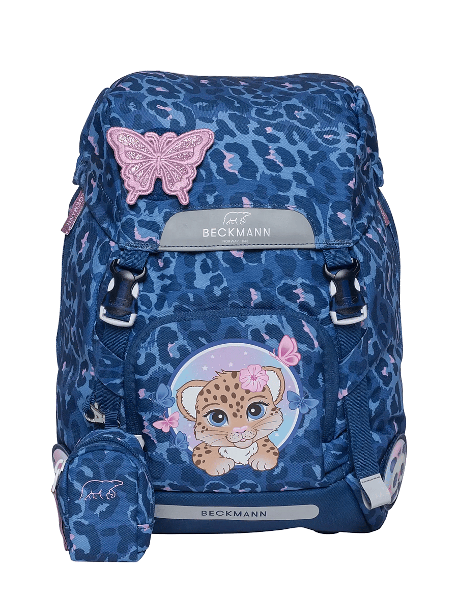 Beckmann Norway - Classic, Cheeta - school bags - dark blue - 0