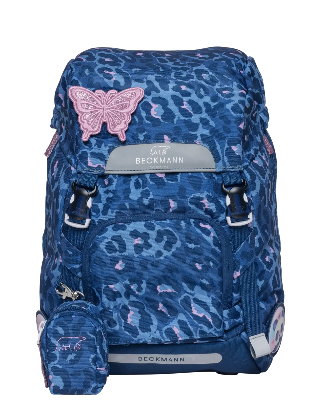 Beckmann Norway - Classic, Cheeta - school bags - dark blue - 1