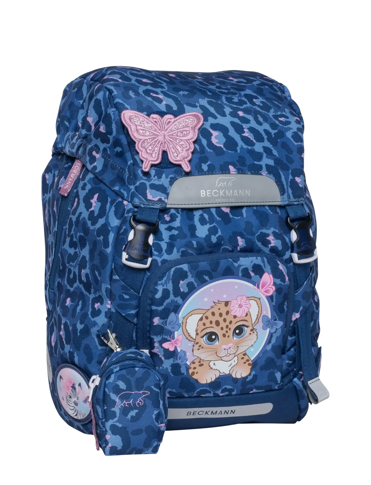 Beckmann Norway - Classic, Cheeta - school bags - dark blue - 2