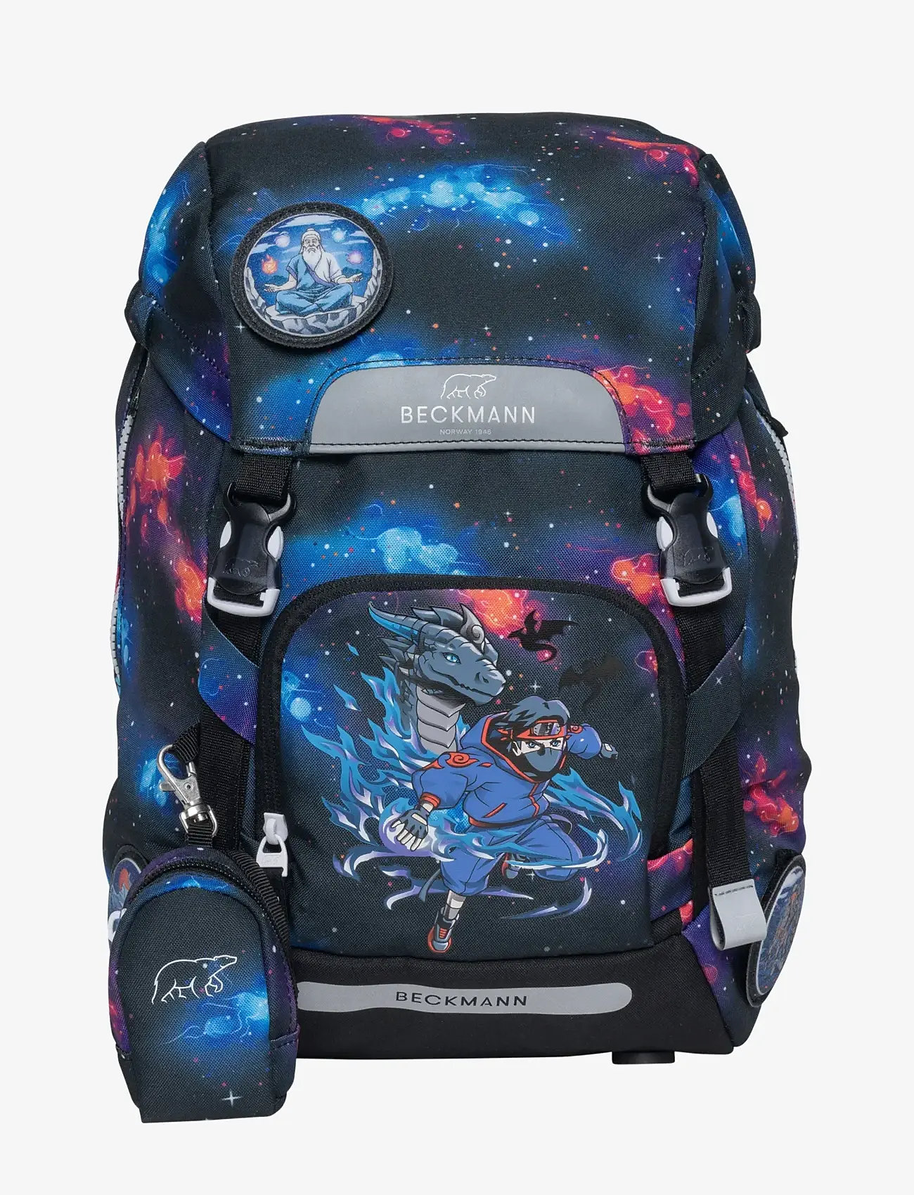 Beckmann Norway - Classic, Ninja Elements - skoletasker - black - 0