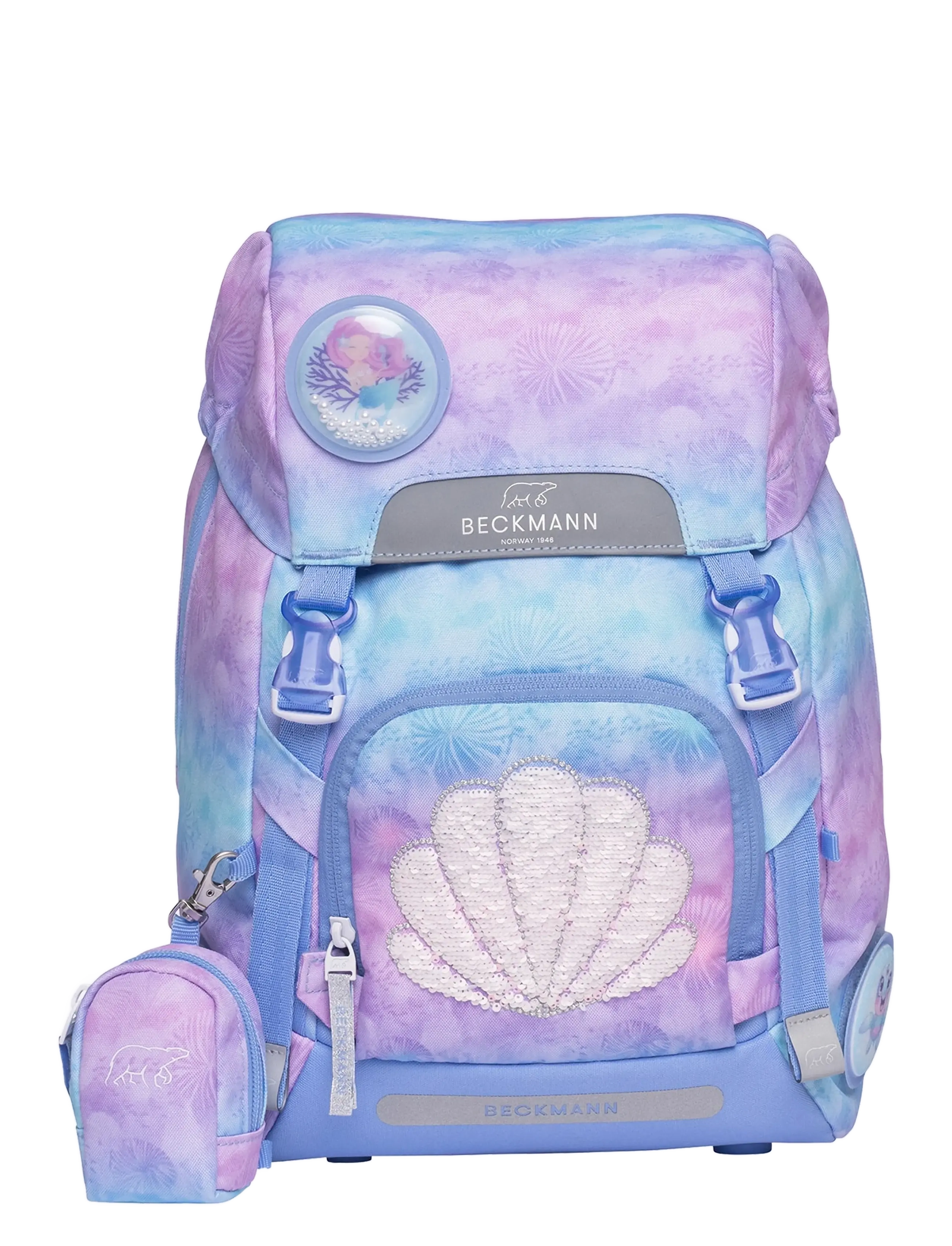 Beckmann Norway - Classic, Seashell - koolikotid - purple - 2