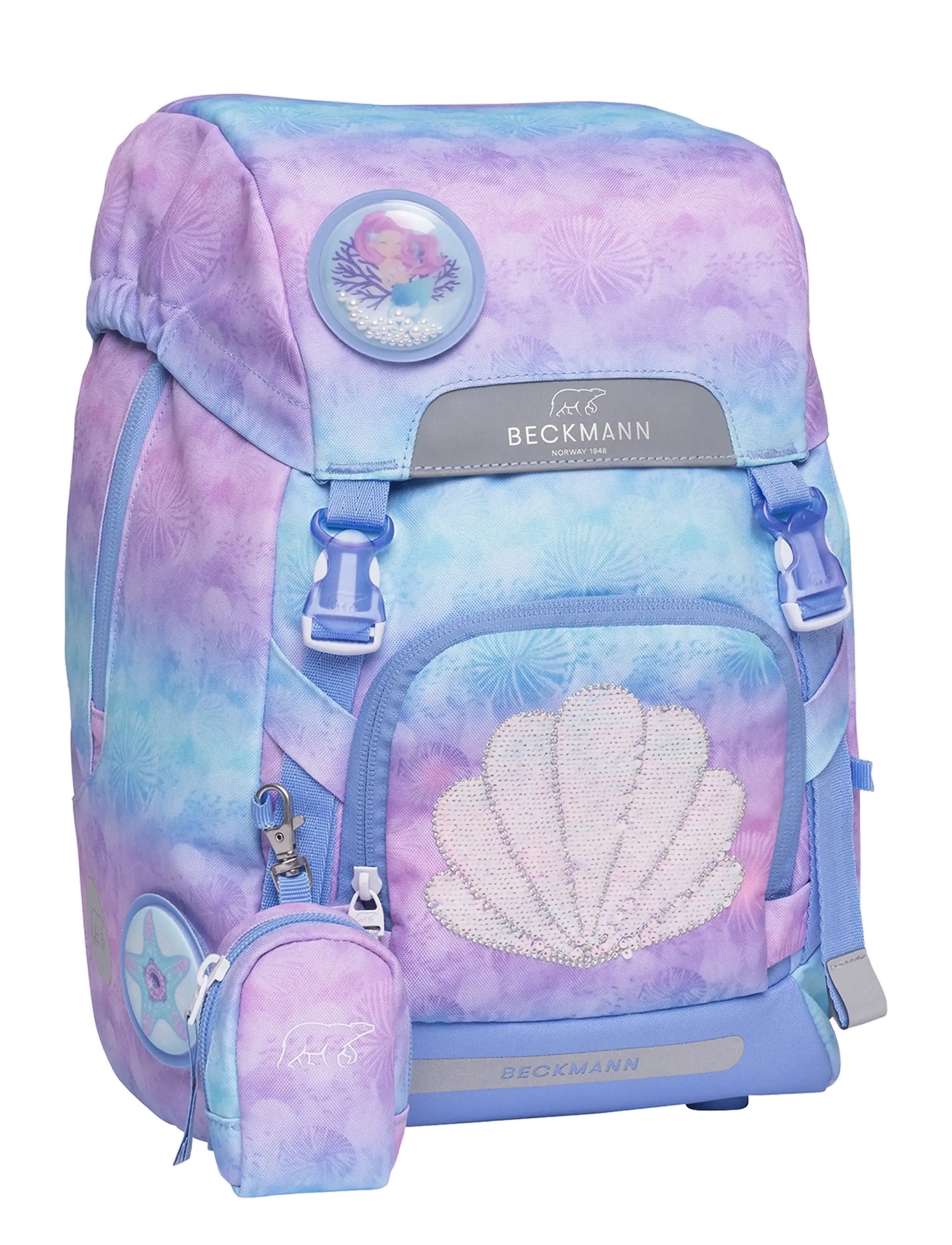 Beckmann Norway - Classic, Seashell - koolikotid - purple - 4