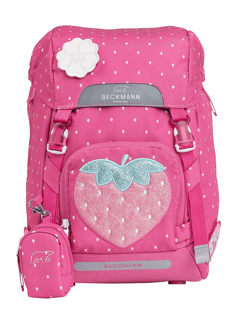 Beckmann Norway - Classic, Strawberry - skoletasker - pink - 0