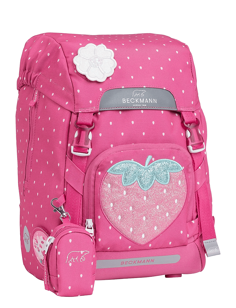 Beckmann Norway - Classic, Strawberry - skoletasker - pink - 3