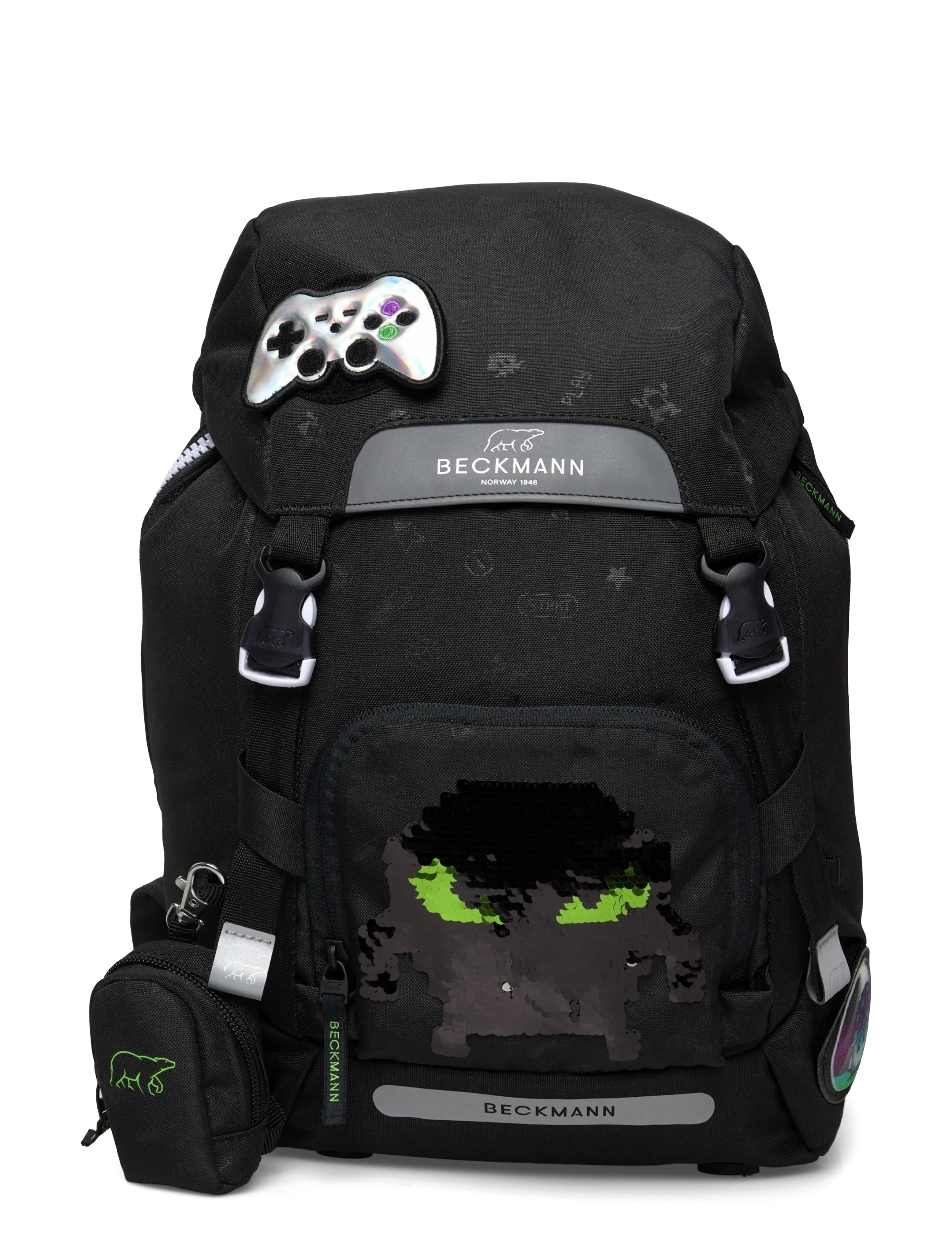 Beckmann Norway Classic, Pixel - Seljakotid - BLACK / black