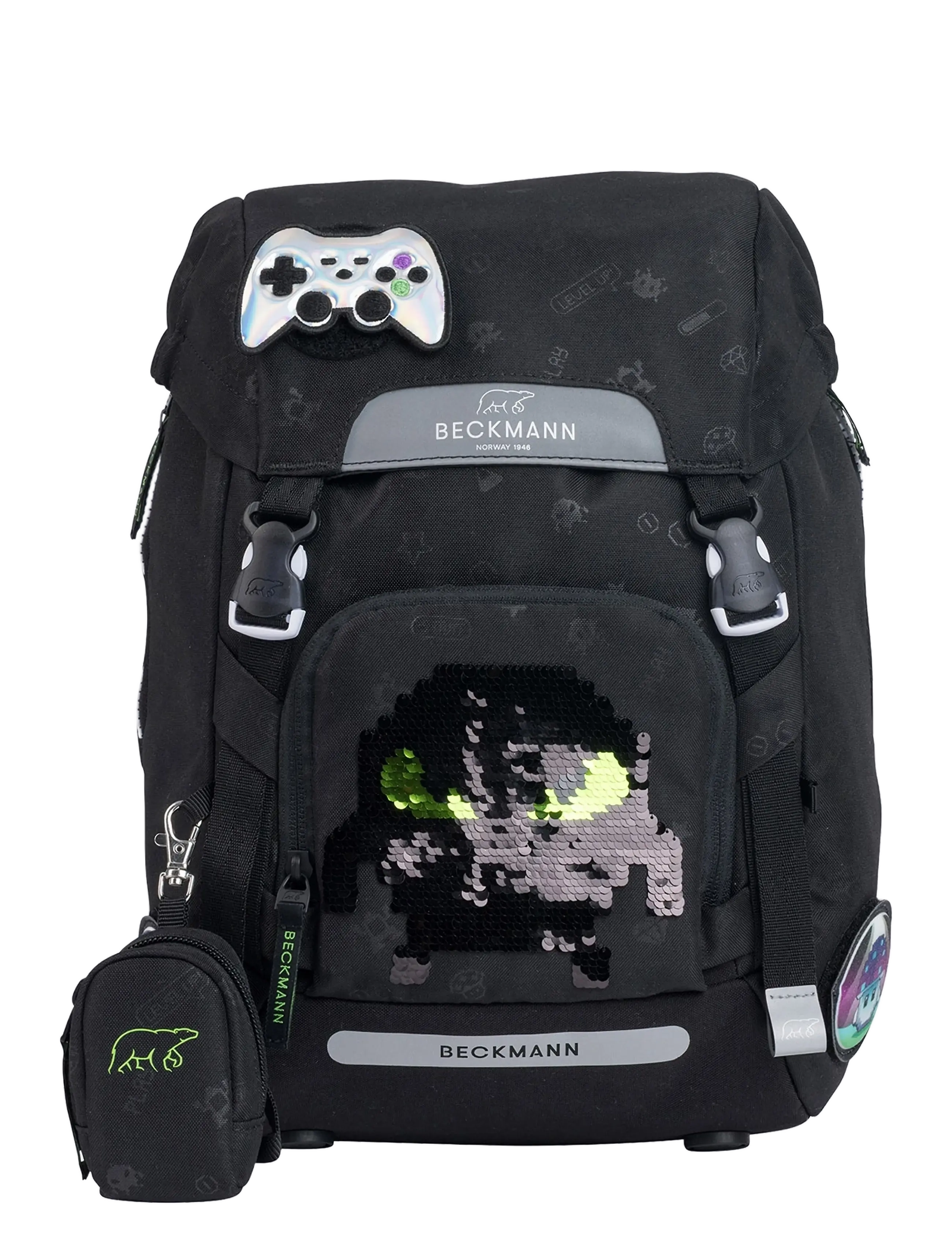 Beckmann Norway Classic, Pixel - Kotid - BLACK / black