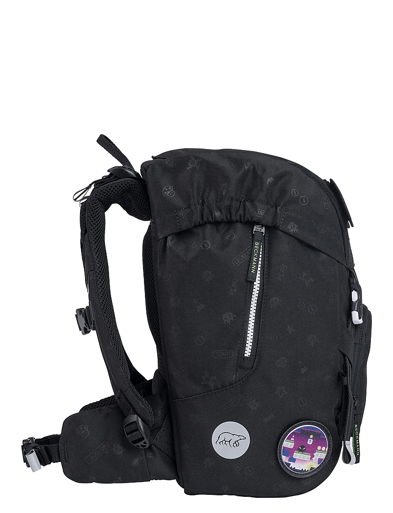 Beckmann Norway - Classic, Pixel - skoletasker - black - 5