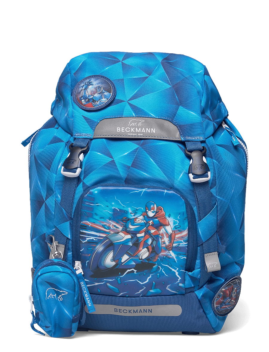 Beckmann Norway - Classic, Blue Lightning - school bags - blue - 0