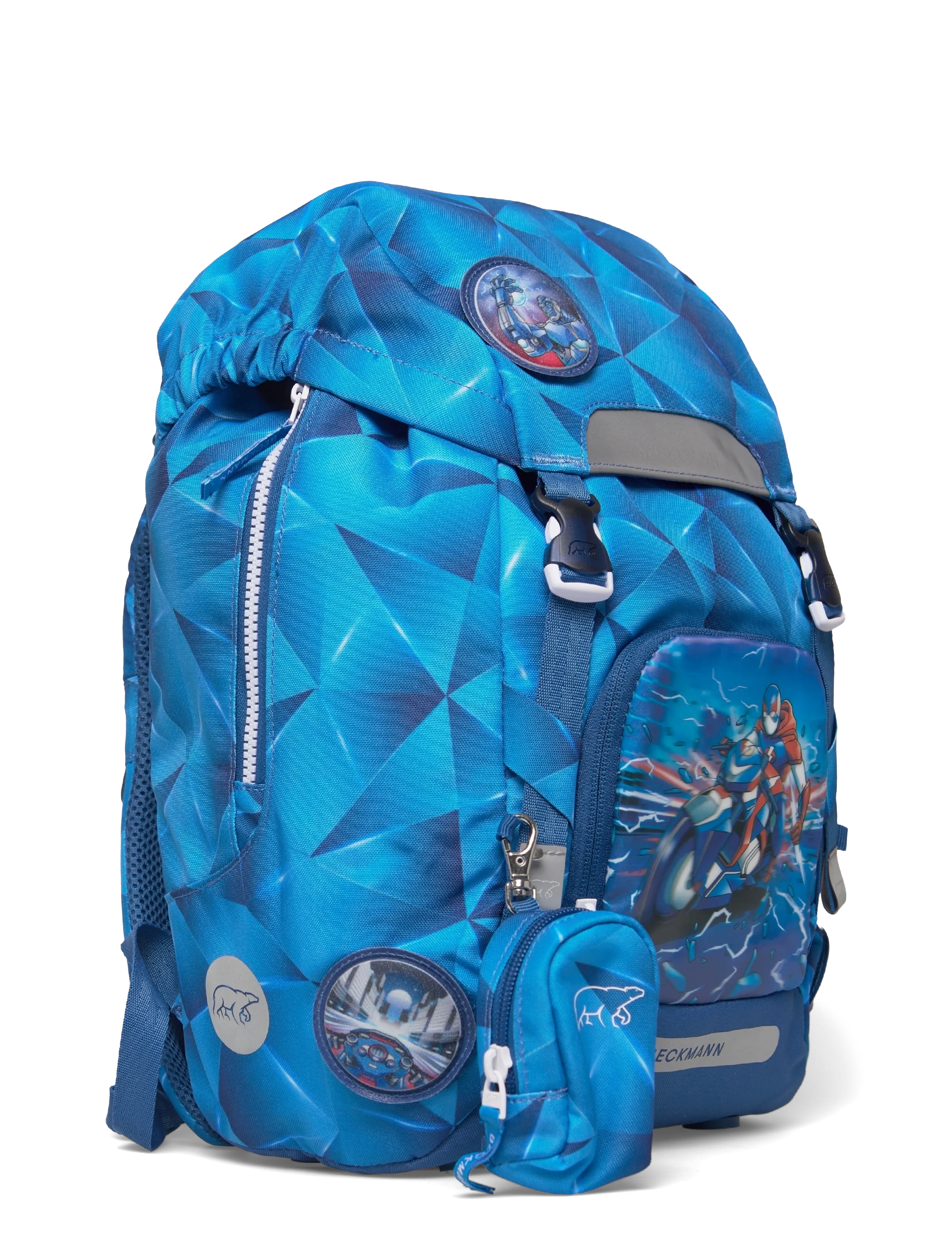 Beckmann Norway - Classic, Blue Lightning - school bags - blue - 2