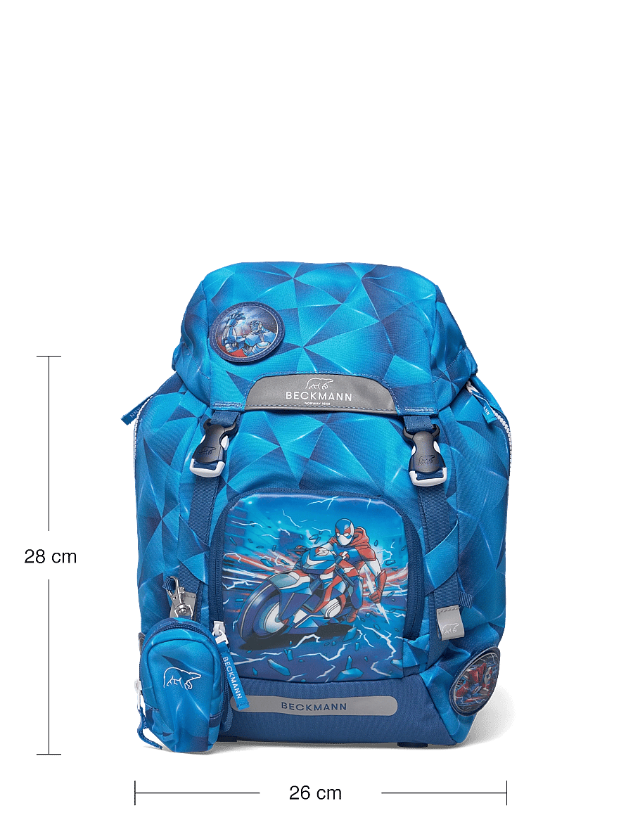 Beckmann Norway - Classic, Blue Lightning - school bags - blue - 4