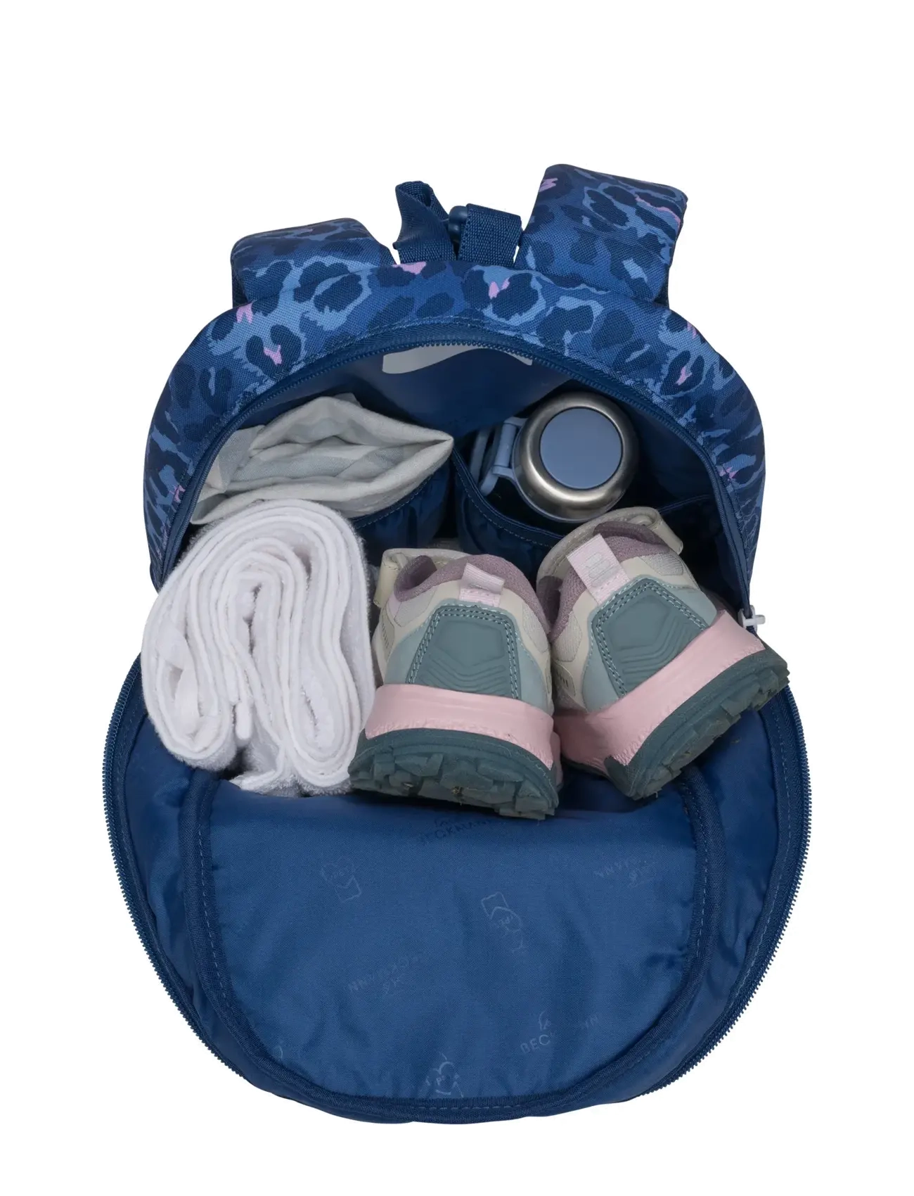 Beckmann Norway - Gym-/hiking backpack, Cheeta - reput - dark blue - 5