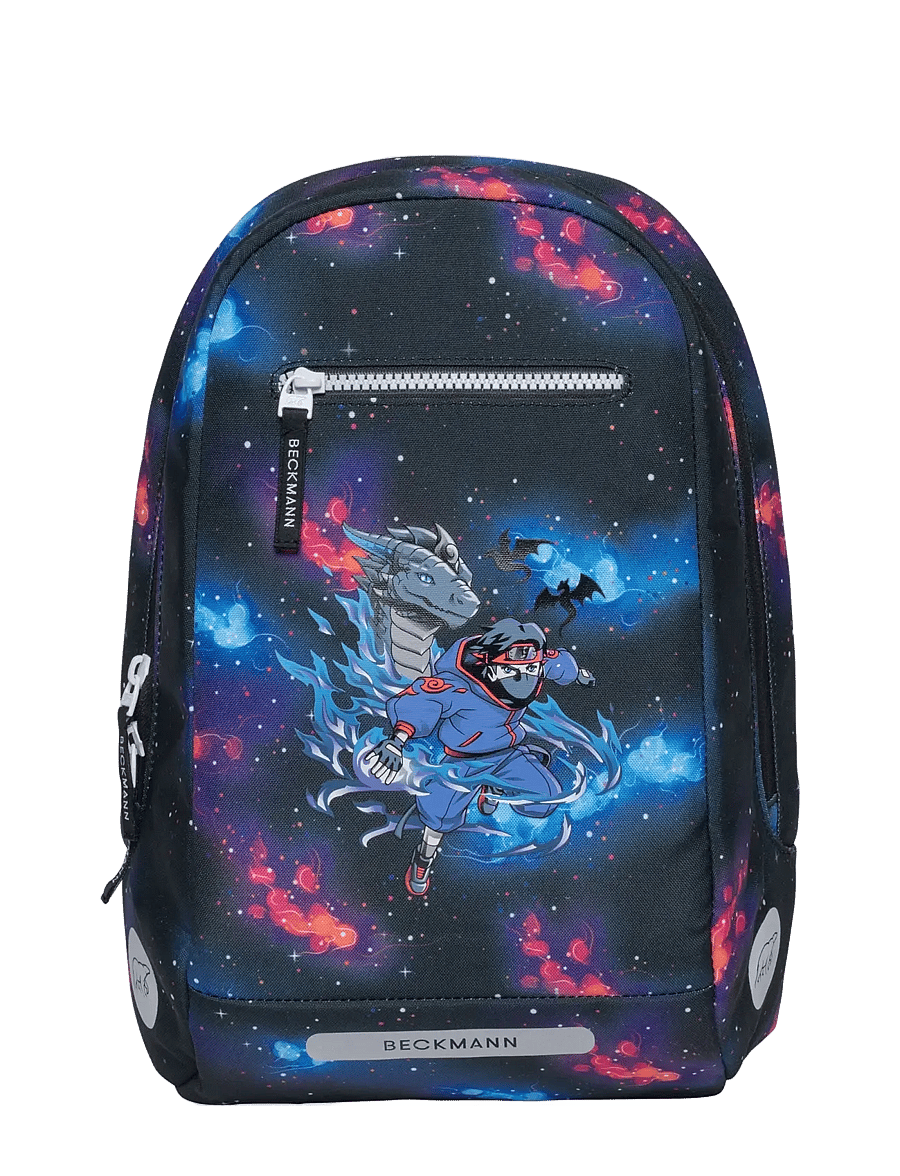 Beckmann Norway - Gym-/hiking backpack, Ninja Elements - schultaschen - black - 0