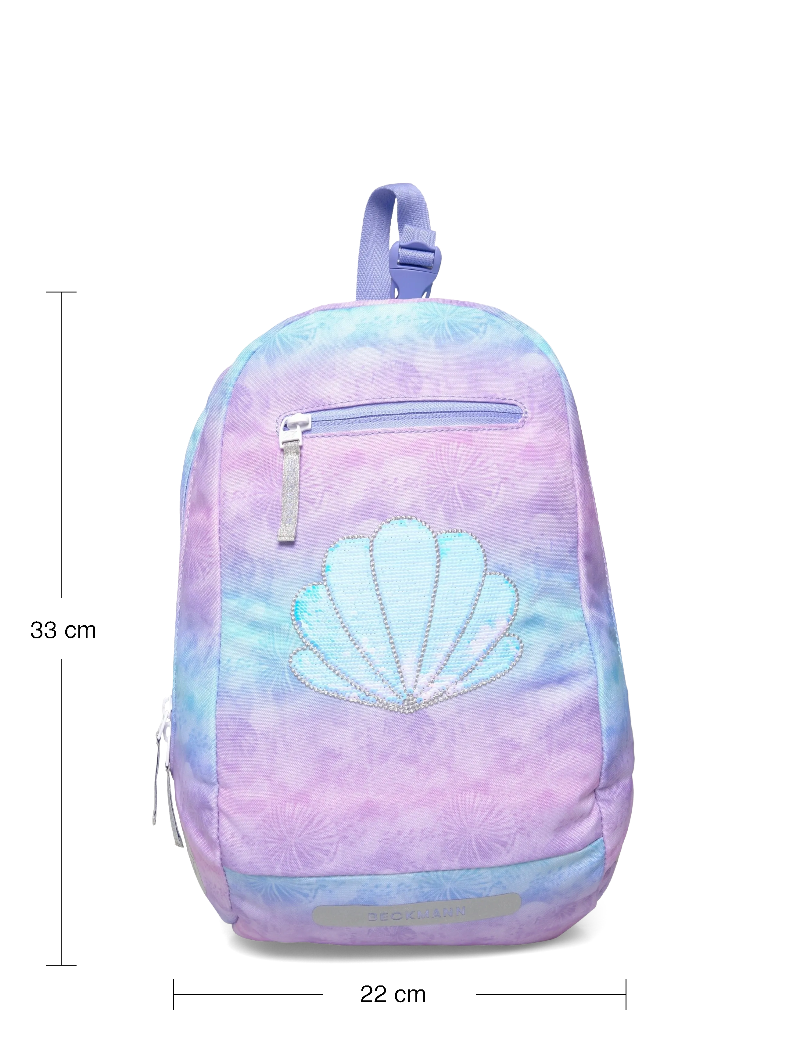 Beckmann Norway - Gym-/hiking backpack, Seashell - skoletasker - purple - 3