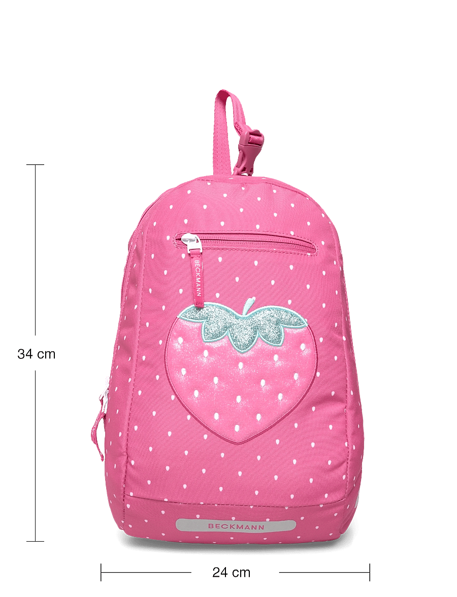 Beckmann Norway - Gym-/hiking backpack, Strawyberry - skoletasker - pink - 3