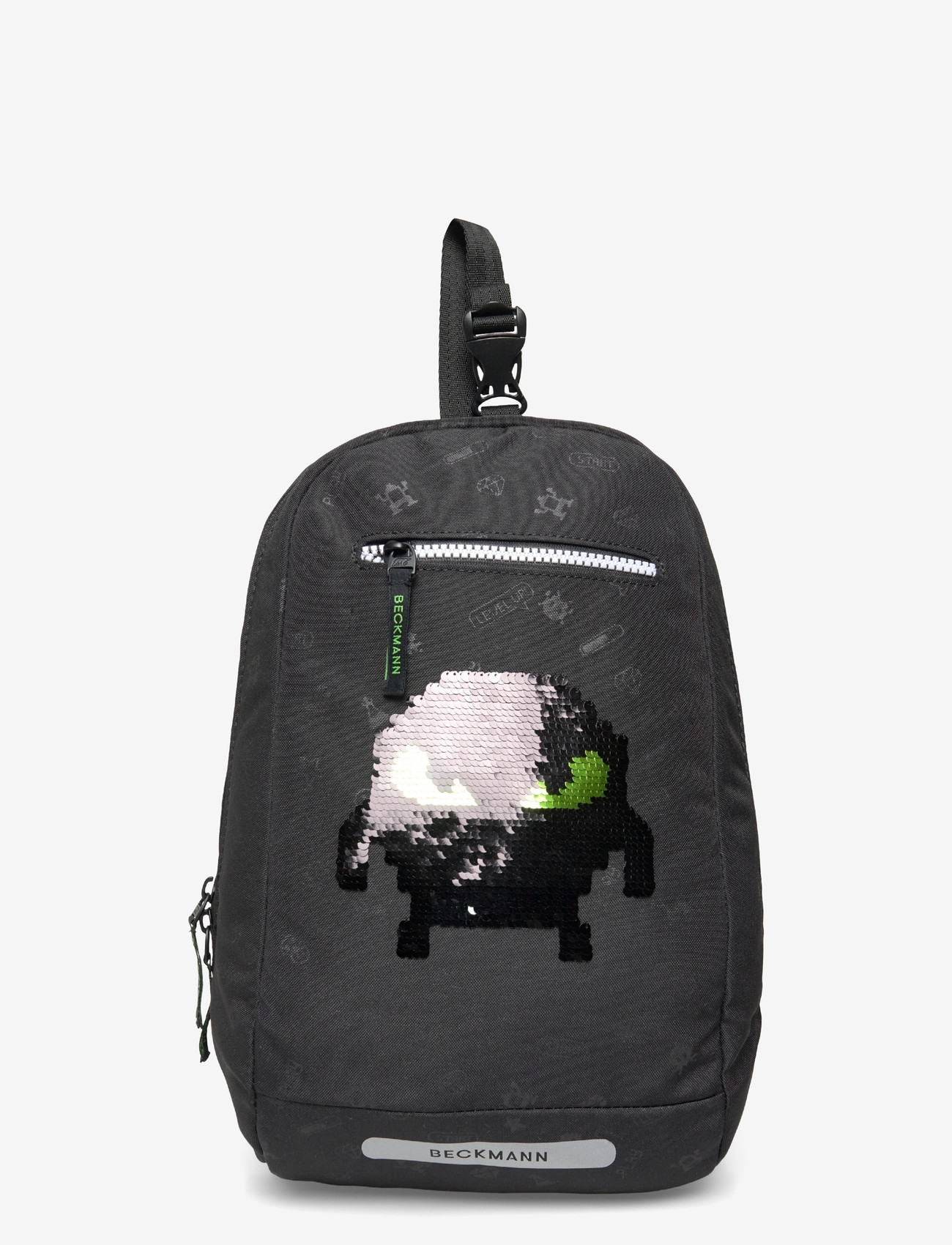 Beckmann Norway - Gym-/hiking backpack, Pixel - schultaschen - black - 0