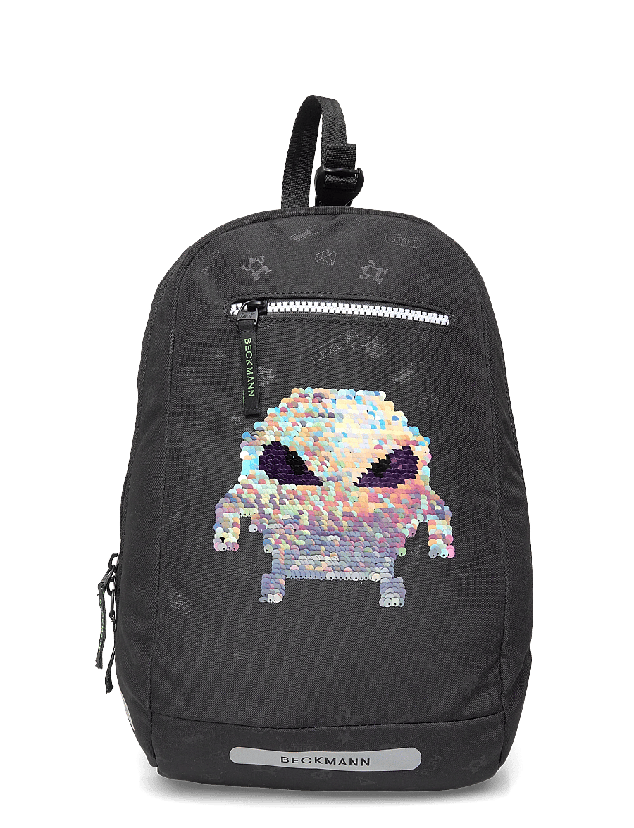 Beckmann Norway - Gym-/hiking backpack, Pixel - koolikotid - black - 3
