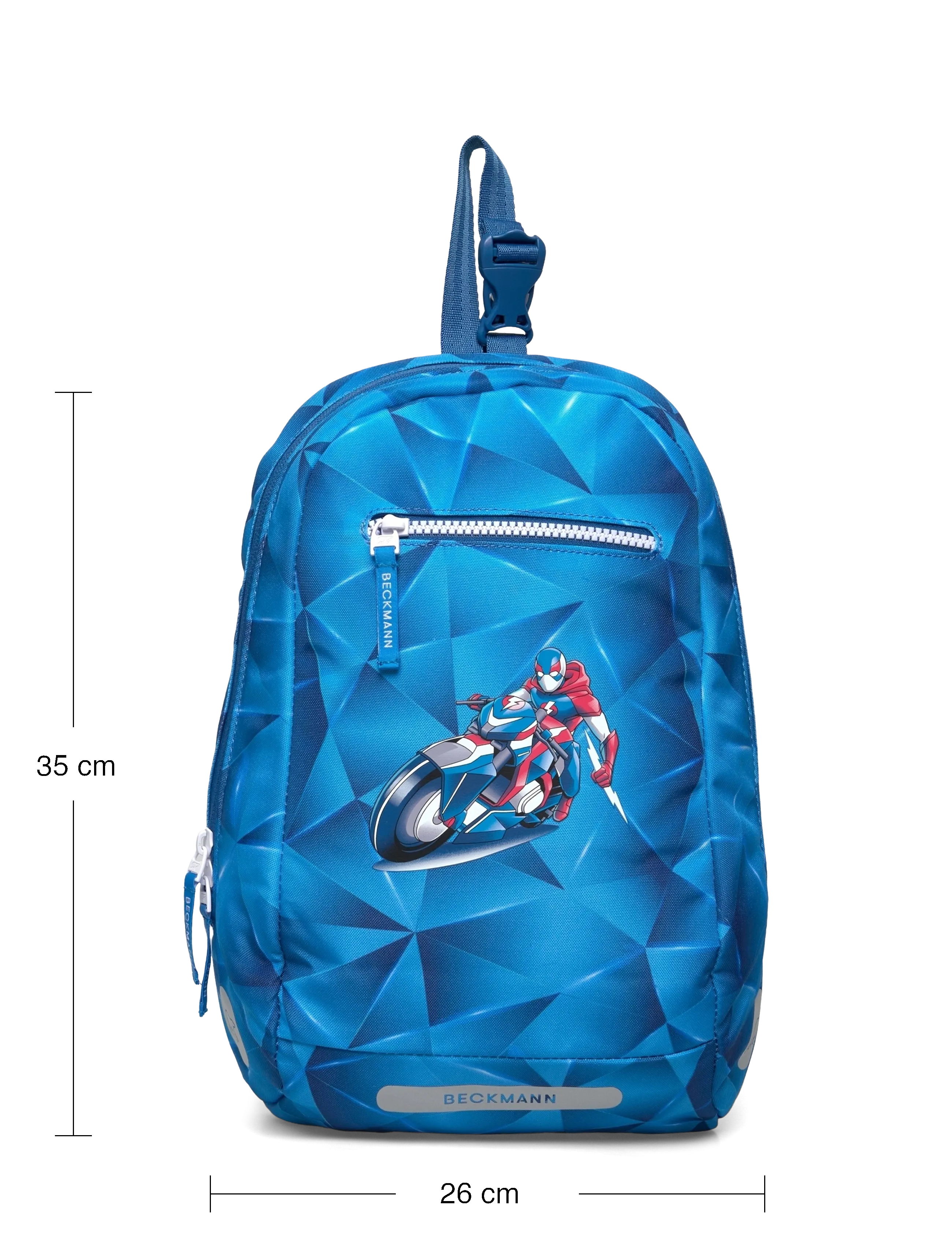 Beckmann Norway - Gym-/hiking backpack, Blue Lightning - skoletasker - blue - 3