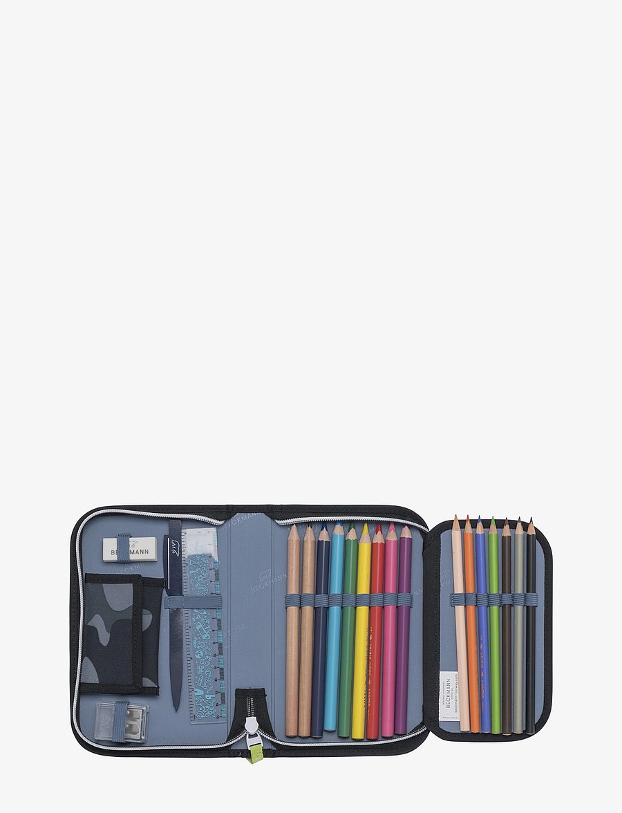 Beckmann Norway - Single-section pencil case - Camo Rex - pinalid - black - 3