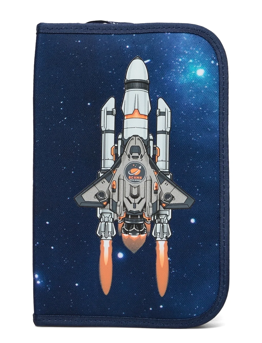 Beckmann Norway - Single-section pencil case - Space Mission - pencil cases - blue - 0