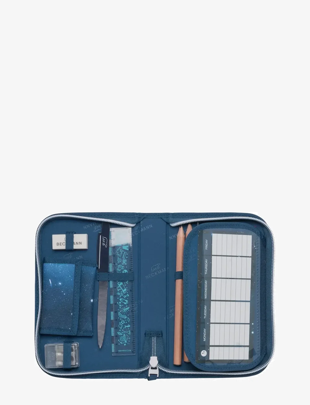 Beckmann Norway - Single-section pencil case - Space Mission - pencil cases - blue - 2