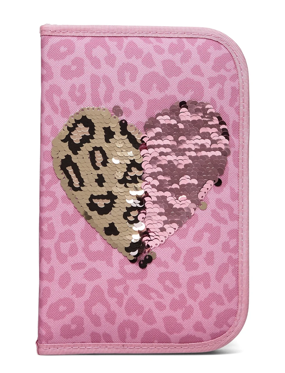 Beckmann Norway - Single-section pencil case - Furry - pencil cases - pink - 3