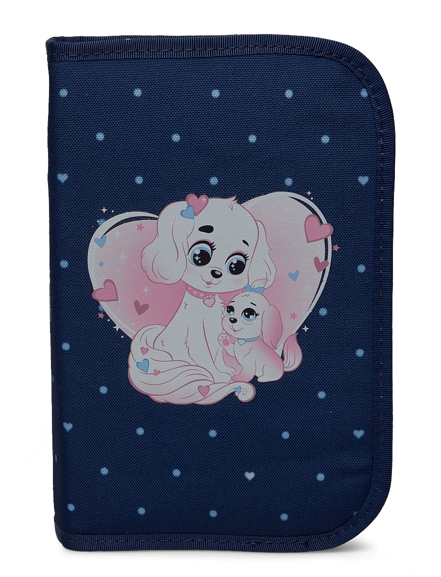Beckmann Norway - Single-section pencil case - Pet Friends Blue - federmäppchen - blue - 0