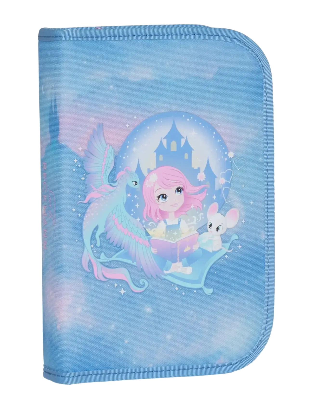 Beckmann Norway Single Section Pencil Case W/Content, Fairytale, One Size, Bags, Blau - Cases, Kinder