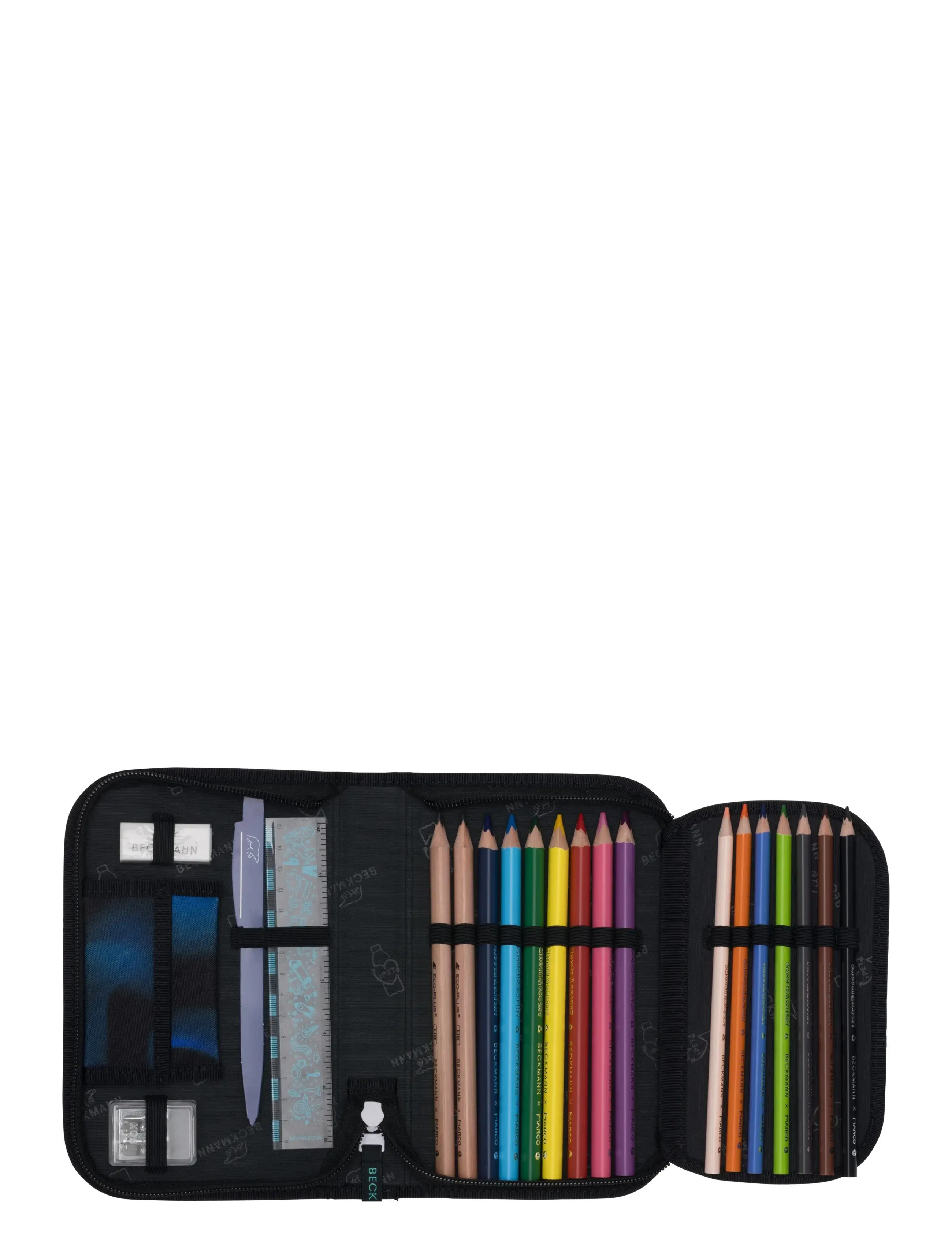 Beckmann Norway - Single section pencil case w/content, Magic League - penaalit - magic league - 3