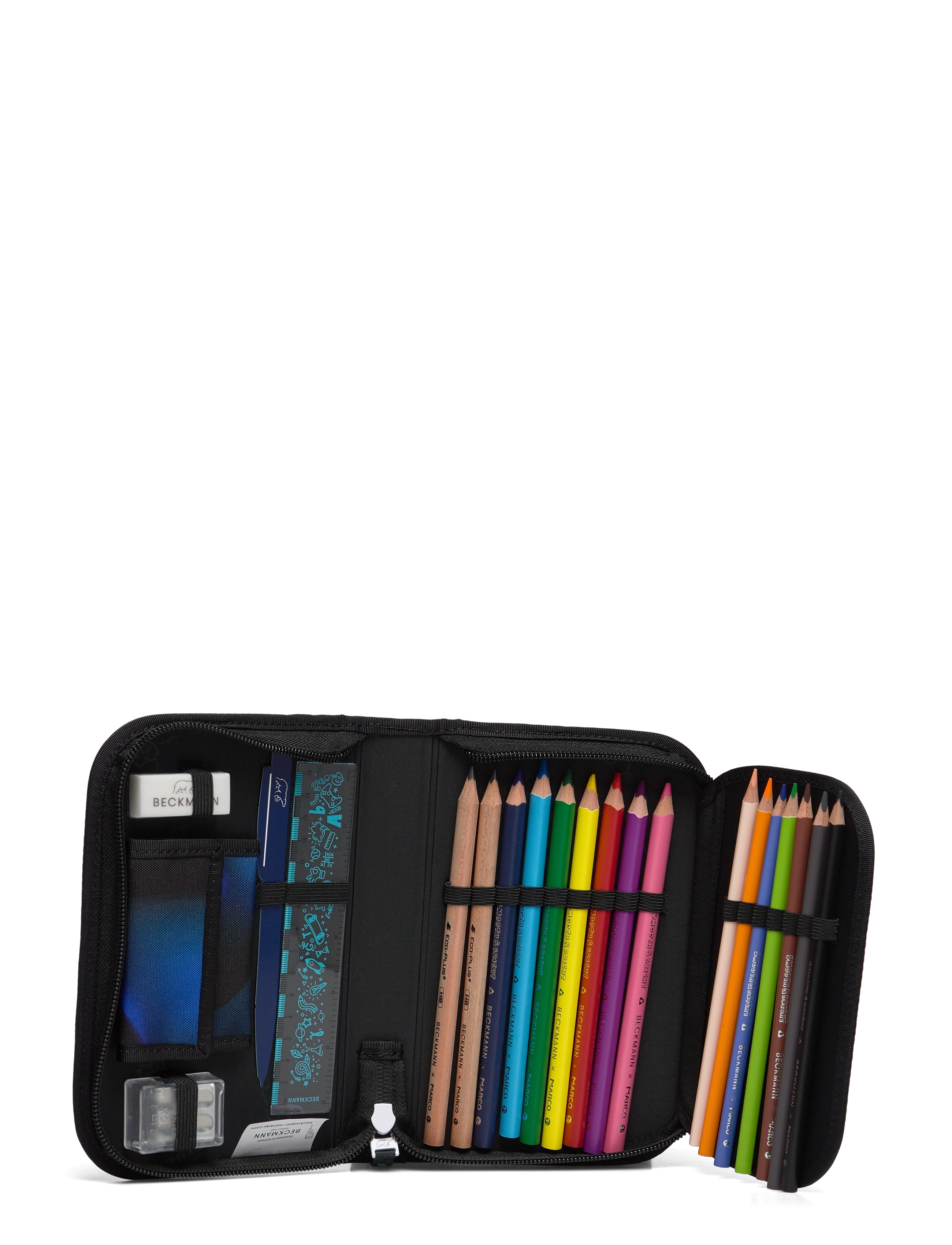 Beckmann Norway - Single section pencil case w/content, Magic League - penaalit - magic league - 4