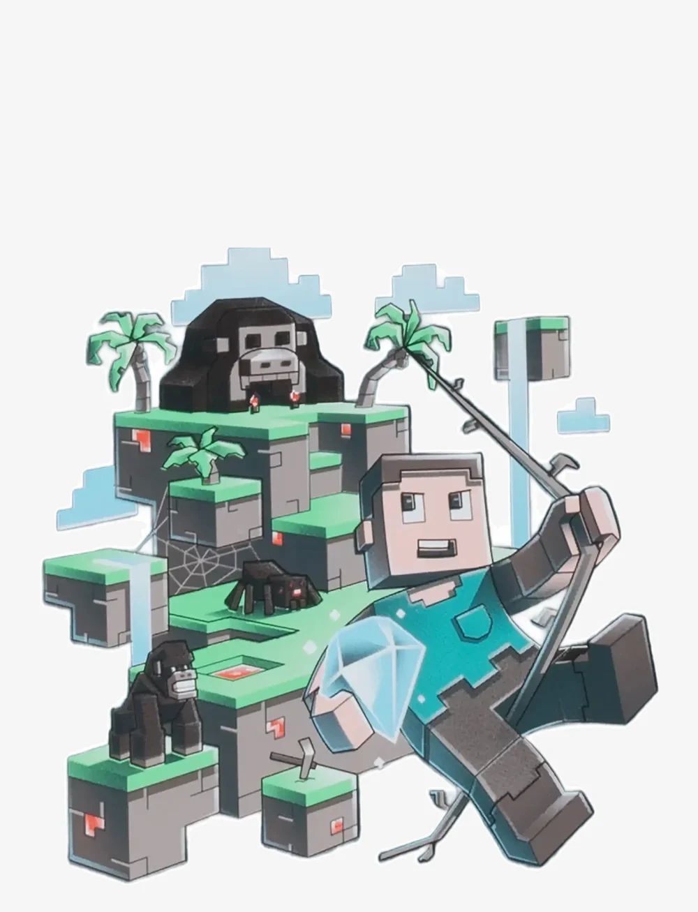 Beckmann Norway - Single section pencil case w/content, Jungle game - federmäppchen - jungle game - 0