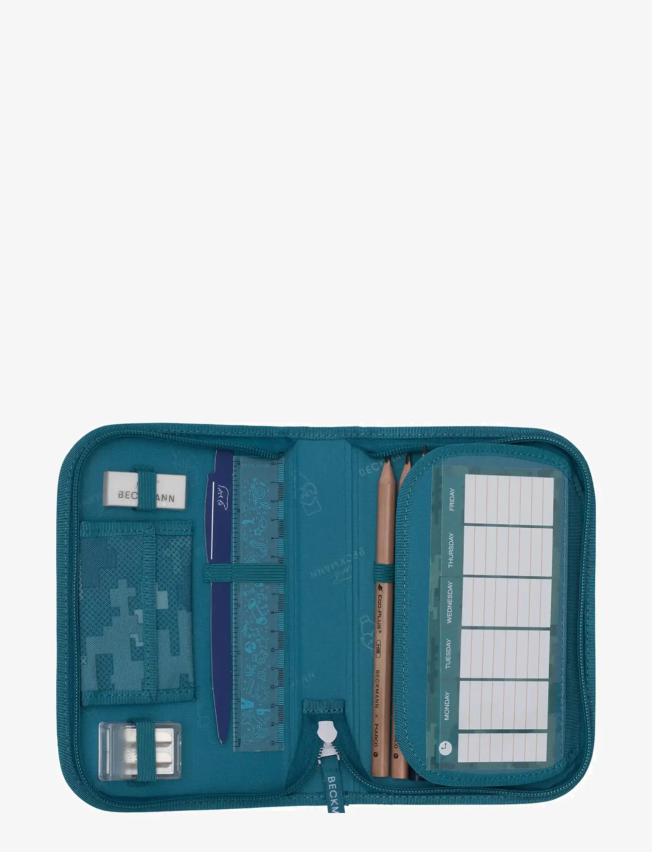 Beckmann Norway - Single section pencil case w/content, Jungle game - pencil cases - jungle game - 2