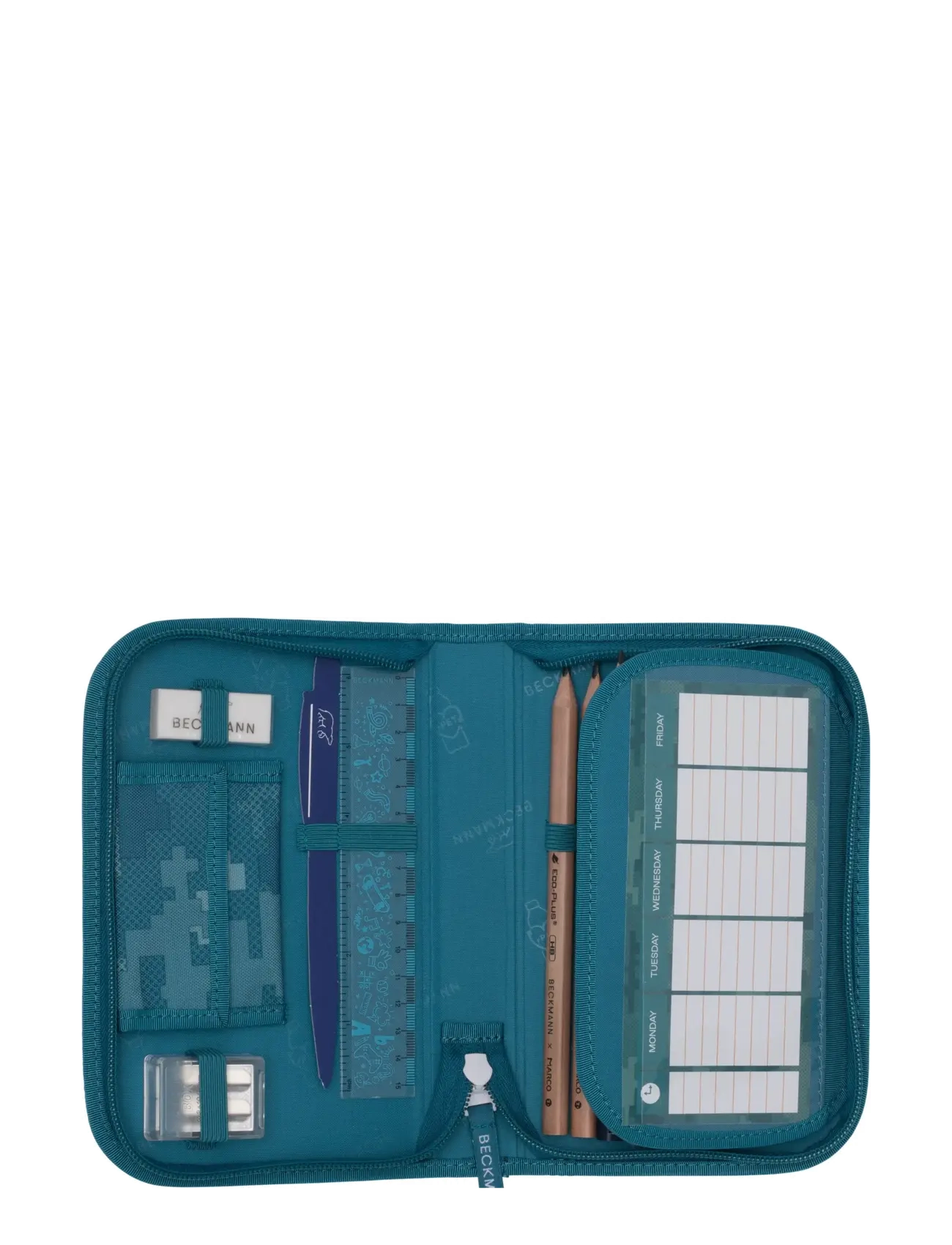 Beckmann Norway - Single section pencil case w/content, Jungle game - penaalit - jungle game - 2
