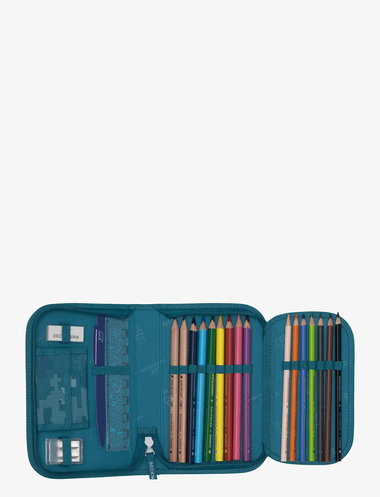 Beckmann Norway - Single section pencil case w/content, Jungle game - pencil cases - jungle game - 3
