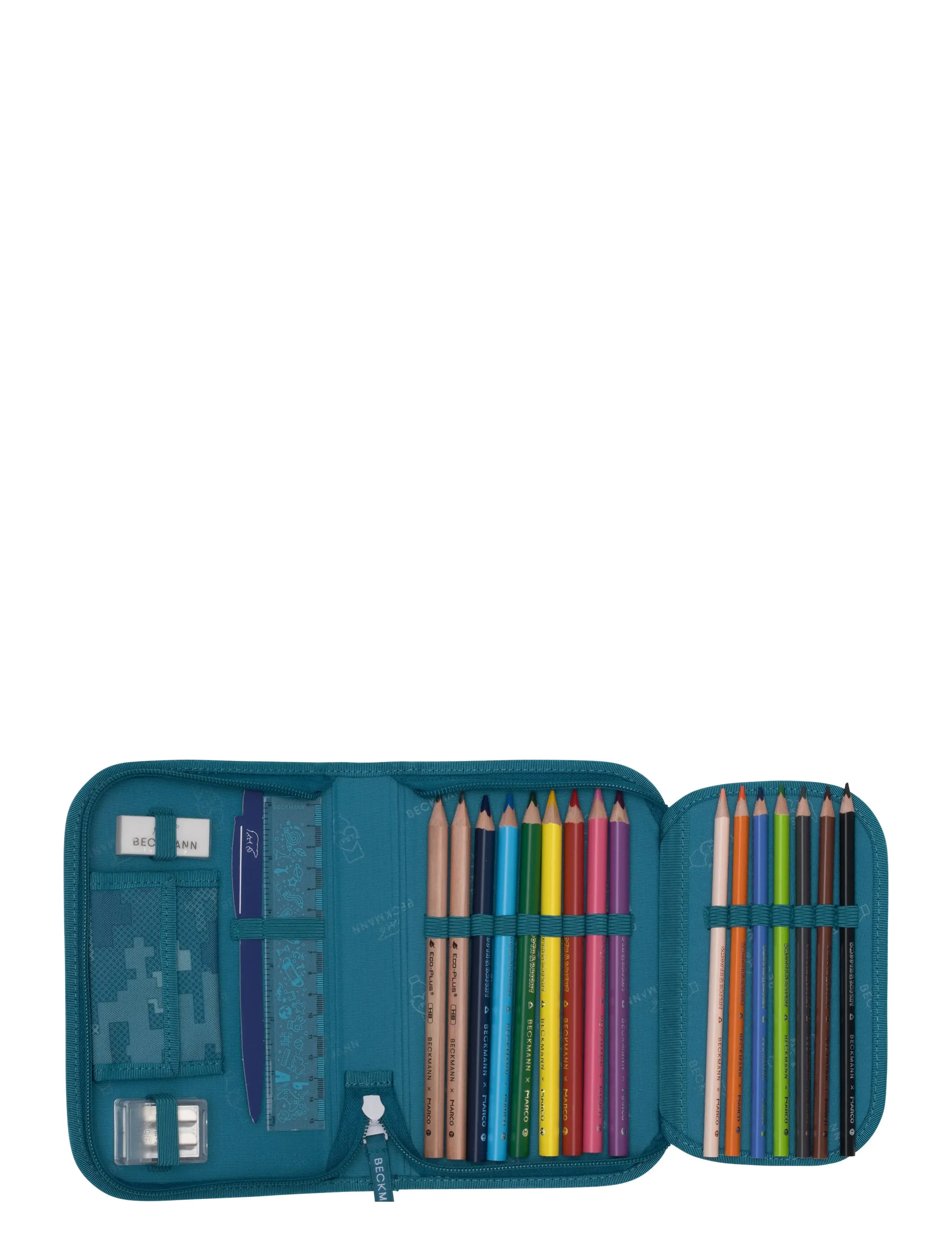 Beckmann Norway - Single section pencil case w/content, Jungle game - penaalit - jungle game - 3