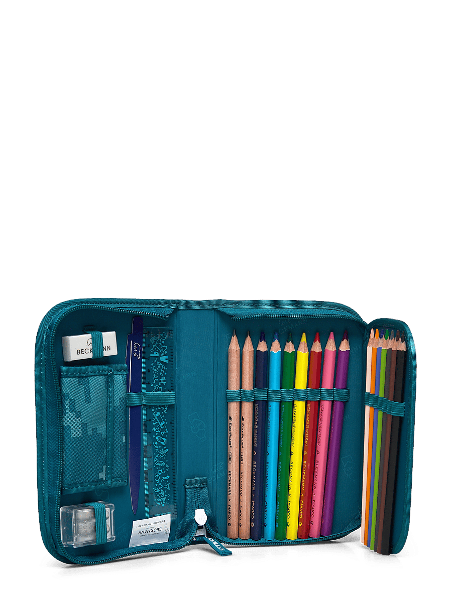 Beckmann Norway - Single section pencil case w/content, Jungle game - penaalit - jungle game - 4