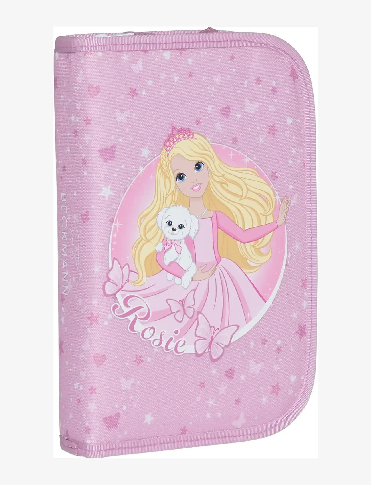 Beckmann Norway - Single section pencil case with content, Rosie - pencil cases - pink - 0