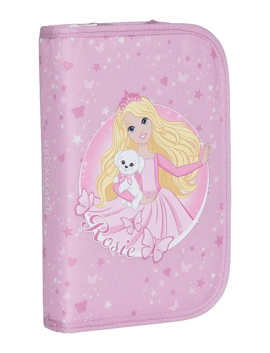 Beckmann Norway - Single section pencil case with content, Rosie - federmäppchen - pink - 0