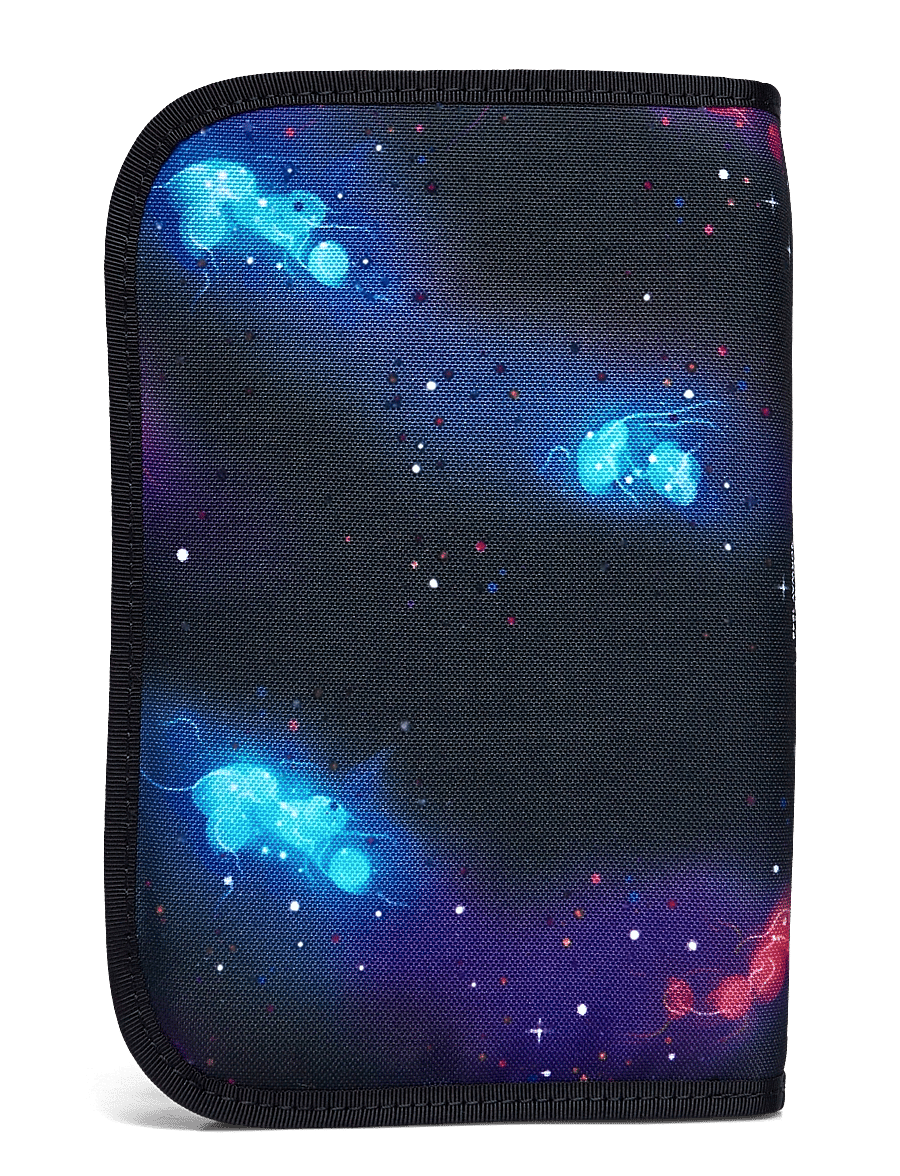 Beckmann Norway - Single section pencil case with content, Ninja Elements - pencil cases - black - 1