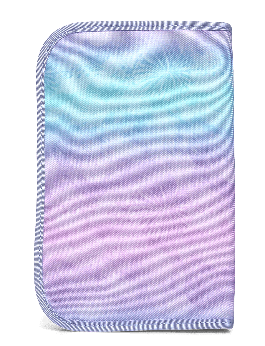 Beckmann Norway - Single section pencil case with content, Seashell - purple - 1
