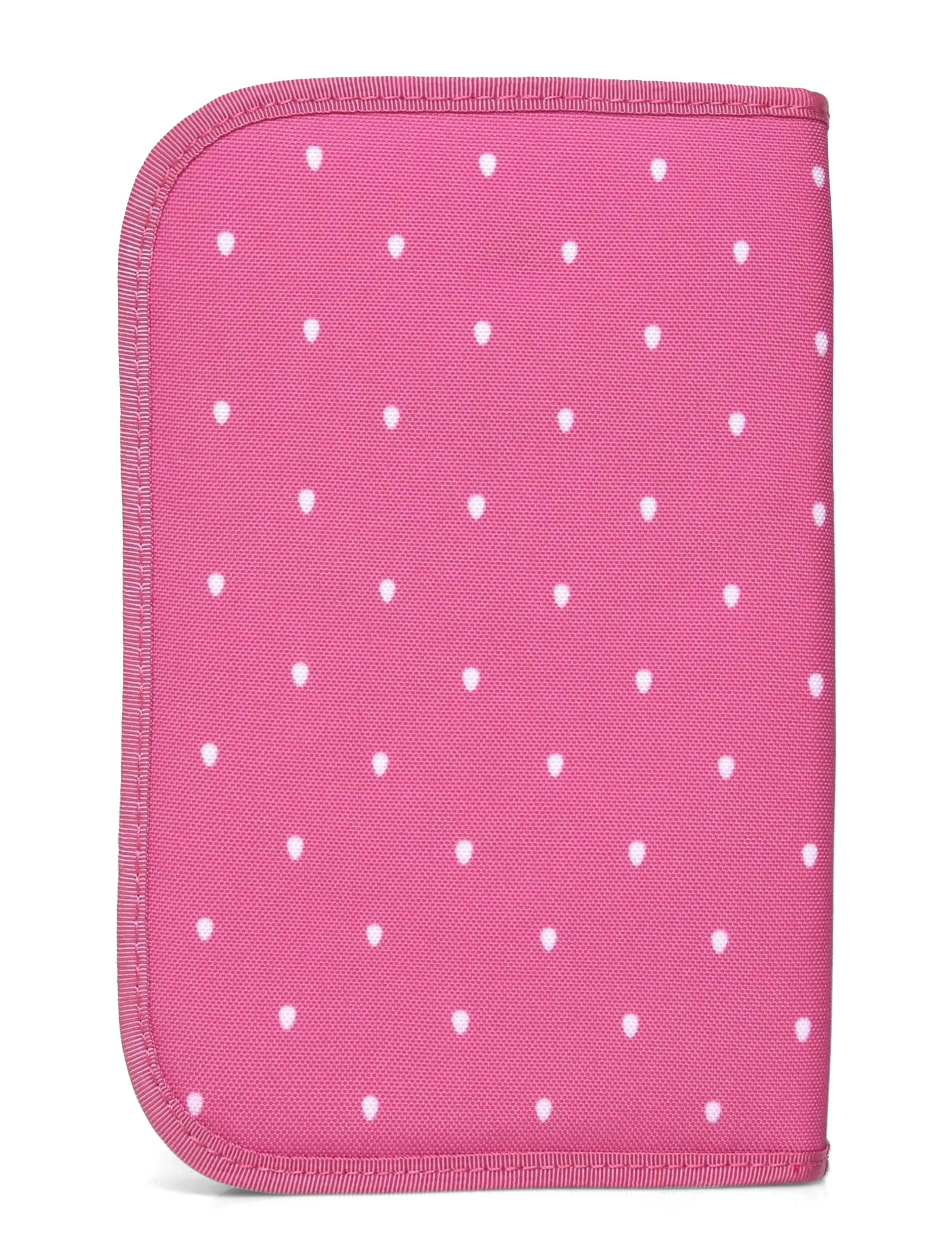 Beckmann Norway - Single section pencil case with content, Strawberry - penalhuse - pink - 1